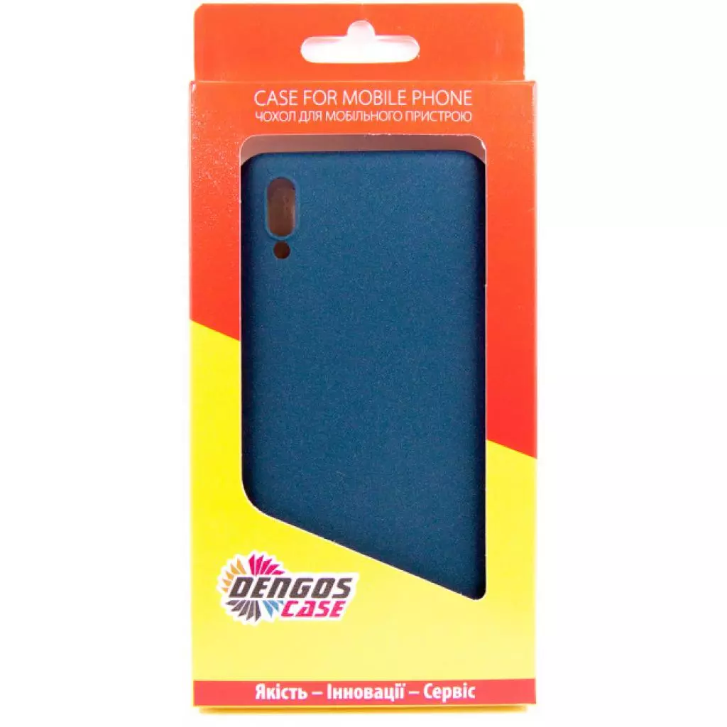 Чехол для моб. телефона Dengos Carbon Vivo Y1s, blue (DG-TPU-CRBN-110) - 3 Чехол для моб. телефона Dengos Carbon Vivo Y1s, blue (DG-TPU-CRBN-110) - 3