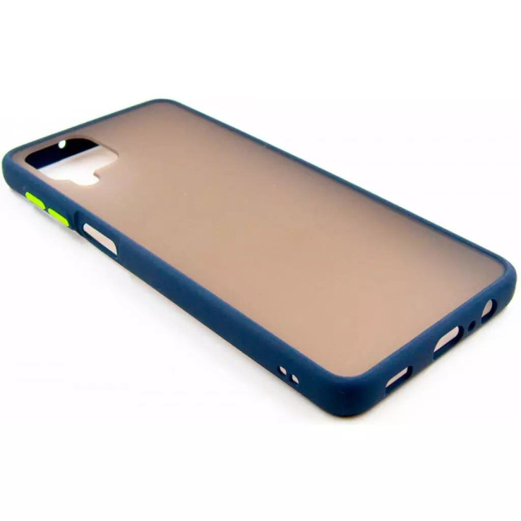 Чехол для моб. телефона Dengos Matt Samsung Galaxy A12 (A125), blue (DG-TPU-MATT-63) - 2