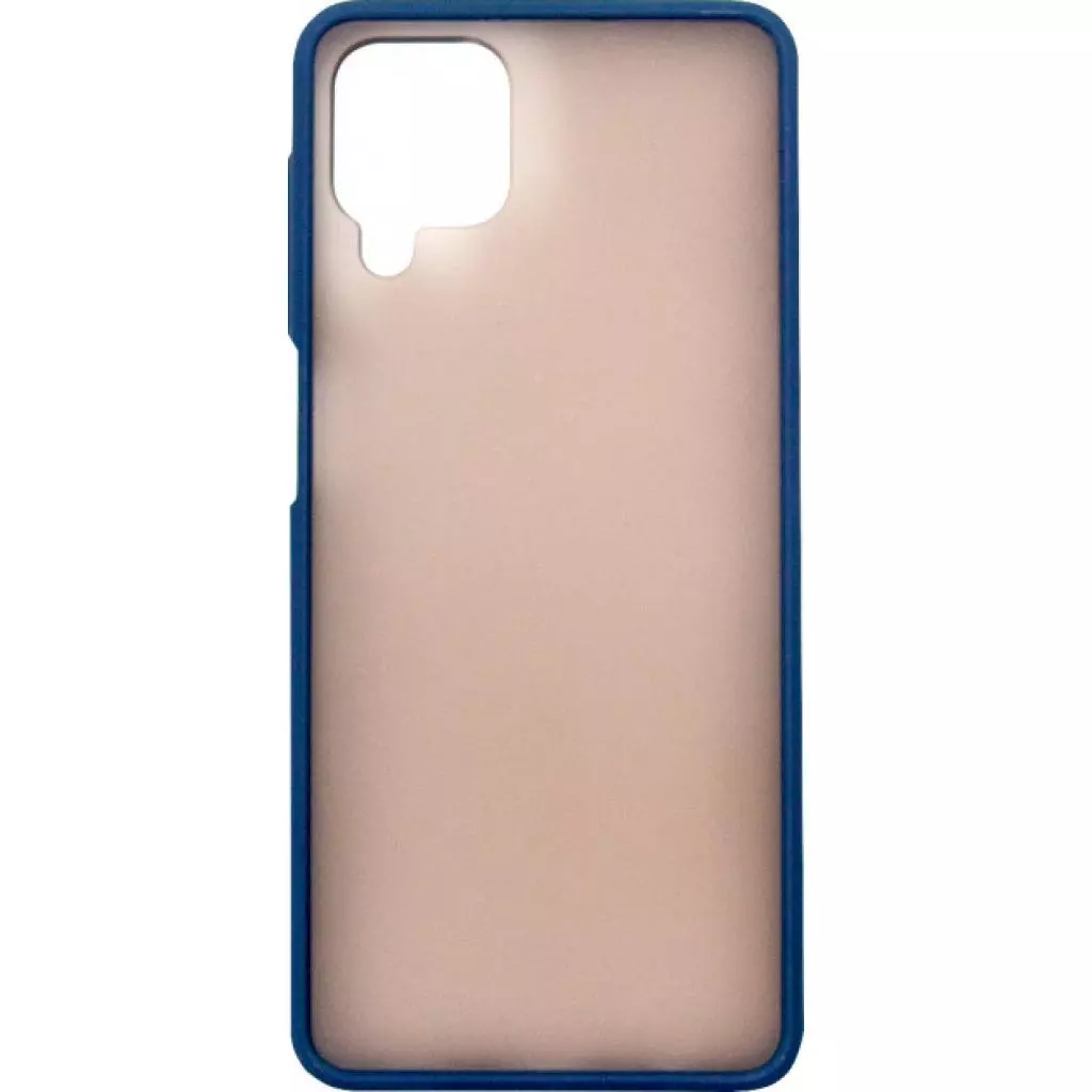 Чехол для моб. телефона Dengos Matt Samsung Galaxy A12 (A125), blue (DG-TPU-MATT-63)