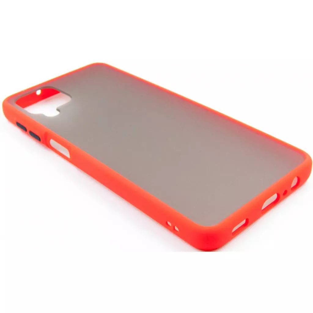 Чехол для моб. телефона Dengos Matt Samsung Galaxy A12 (A125), red (DG-TPU-MATT-64) - 2 Чехол для моб. телефона Dengos Matt Samsung Galaxy A12 (A125), red (DG-TPU-MATT-64) - 2