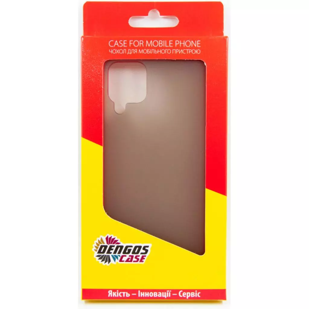 Чехол для моб. телефона Dengos Matt Samsung Galaxy A12 (A125), red (DG-TPU-MATT-64) - 3 Чехол для моб. телефона Dengos Matt Samsung Galaxy A12 (A125), red (DG-TPU-MATT-64) - 3