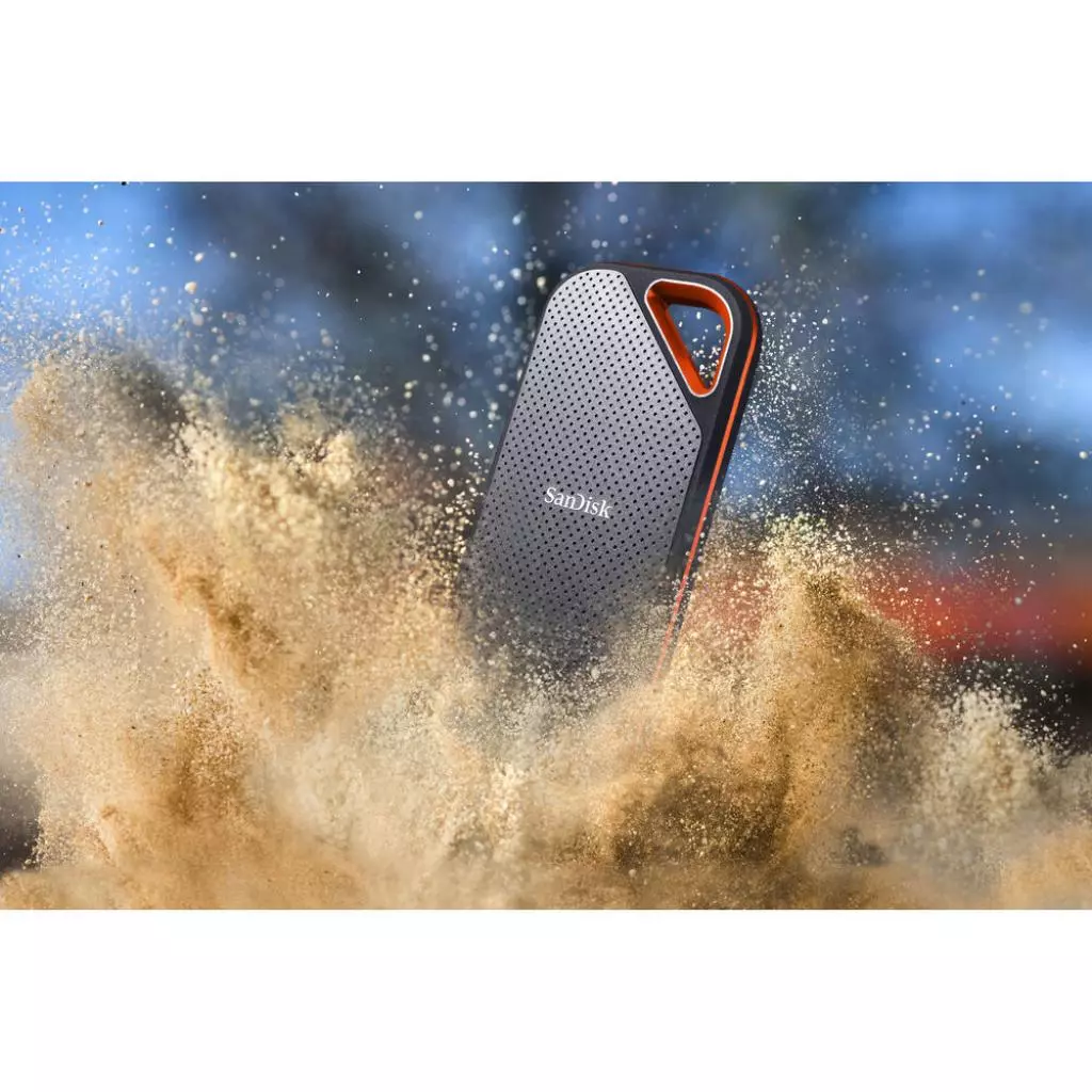 Накопитель SSD USB 3.2 1TB SanDisk (SDSSDE81-1T00-G25) - 6 Накопитель SSD USB 3.2 1TB SanDisk (SDSSDE81-1T00-G25) - 6