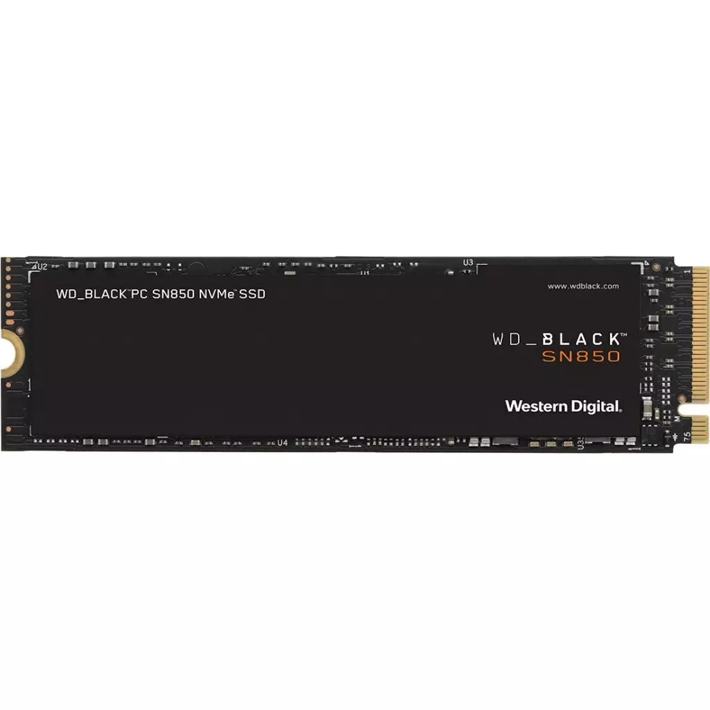 Накопитель SSD M.2 2280 500GB SN850 WD (WDS500G1X0E)