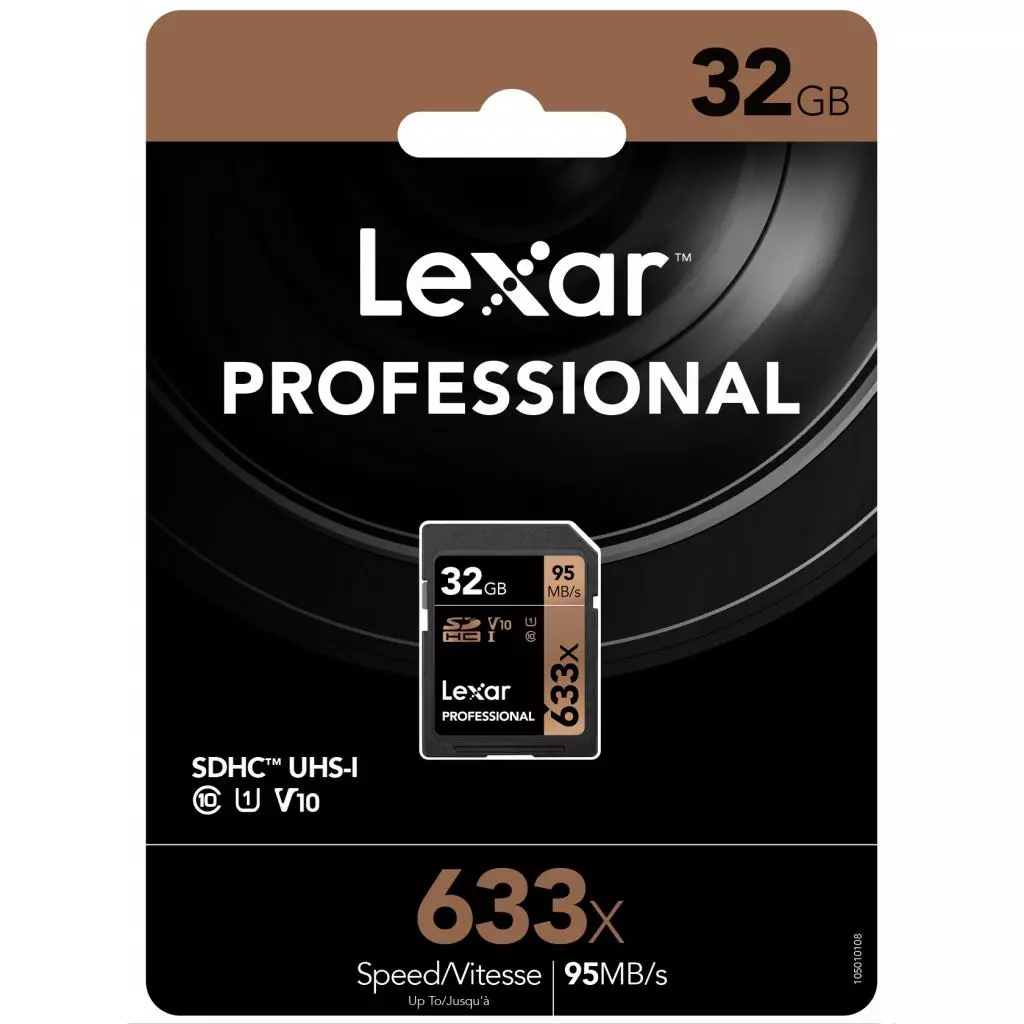 Карта памяти Lexar 32GB SDHC class 10 UHS-I U1 V10 633x Professional (LSD32GCB633) - 4 Карта памяти Lexar 32GB SDHC class 10 UHS-I U1 V10 633x Professional (LSD32GCB633) - 4
