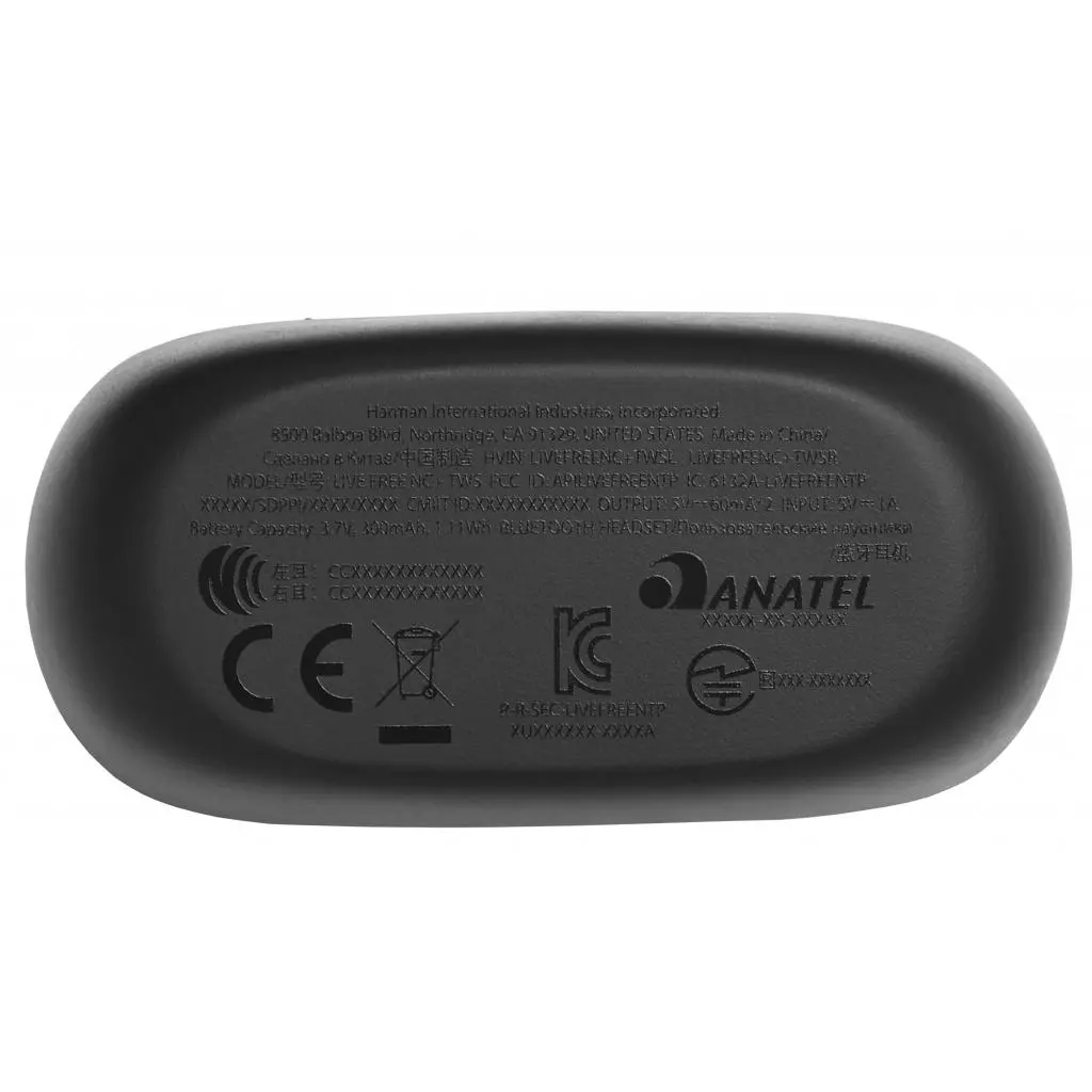 Наушники JBL Live Free NC+ Black (JBLLIVEFRNCPTWSB) - 8 Наушники JBL Live Free NC+ Black (JBLLIVEFRNCPTWSB) - 8