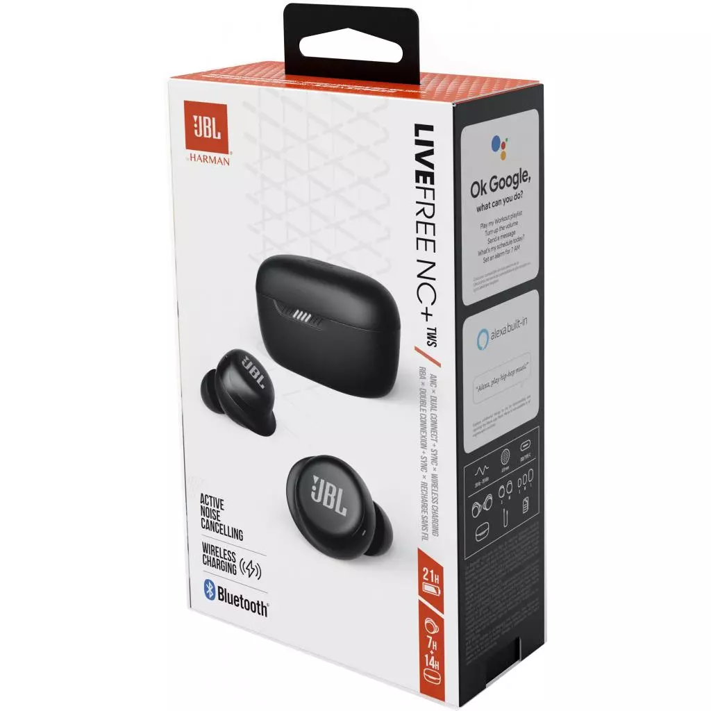 Наушники JBL Live Free NC+ Black (JBLLIVEFRNCPTWSB) - 9 Наушники JBL Live Free NC+ Black (JBLLIVEFRNCPTWSB) - 9