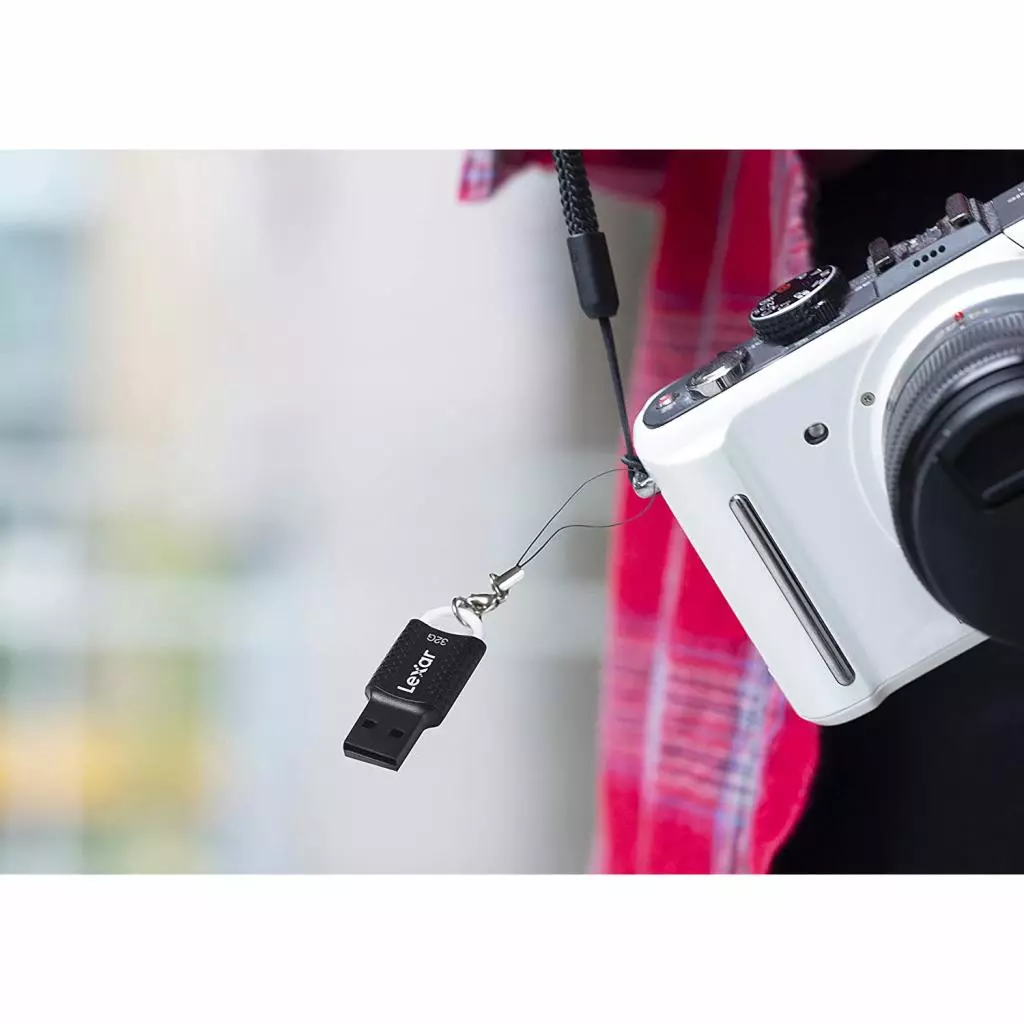 USB флеш накопитель Lexar 32GB JumpDrive V40 USB 2.0 (LJDV40-32GAB) - 4 USB флеш накопитель Lexar 32GB JumpDrive V40 USB 2.0 (LJDV40-32GAB) - 4