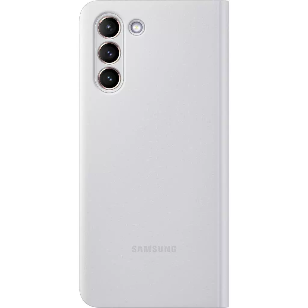 Чехол для моб. телефона Samsung Smart Clear View Cover Samsung Galaxy S21 Light Gray (EF-ZG991CJEGRU) - 1 Чехол для моб. телефона Samsung Smart Clear View Cover Samsung Galaxy S21 Light Gray (EF-ZG991CJEGRU) - 1