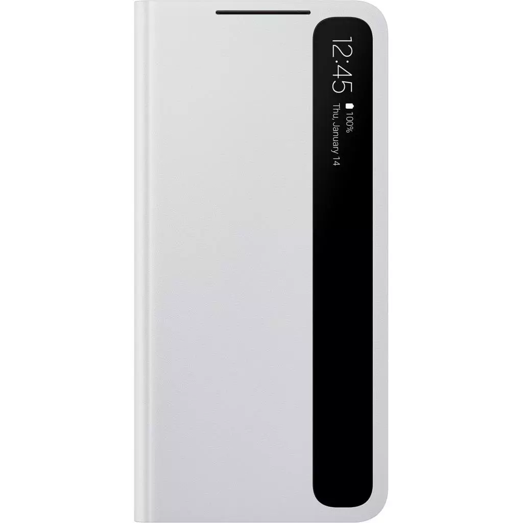 Чехол для моб. телефона Samsung Smart Clear View Cover Samsung Galaxy S21 Light Gray (EF-ZG991CJEGRU)