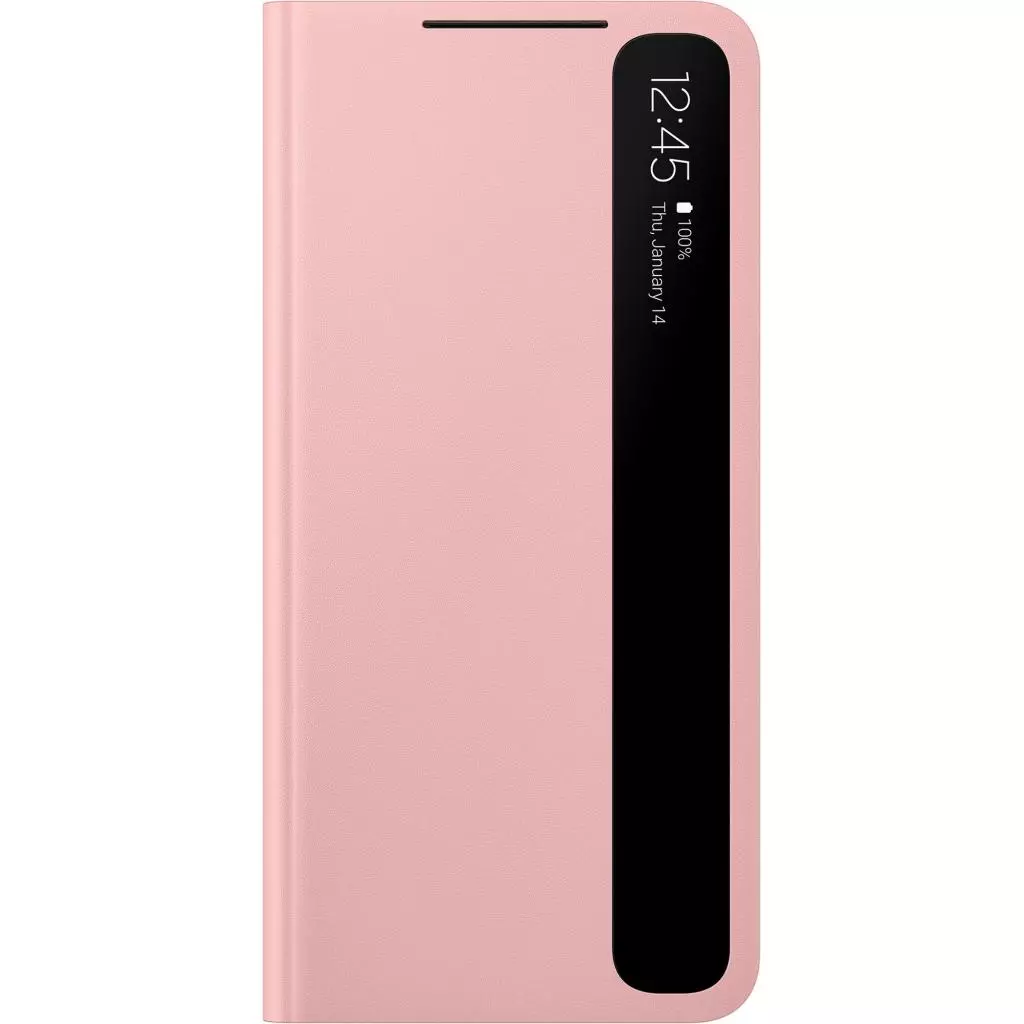 Чехол для моб. телефона Samsung Smart Clear View Cover Samsung Galaxy S21 Pink (EF-ZG991CPEGRU)