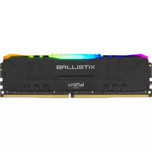 Модуль памяти для компьютера DDR4 8GGB 3600 MHz Ballistix RGB Black Micron (BL8G36C16U4BL)