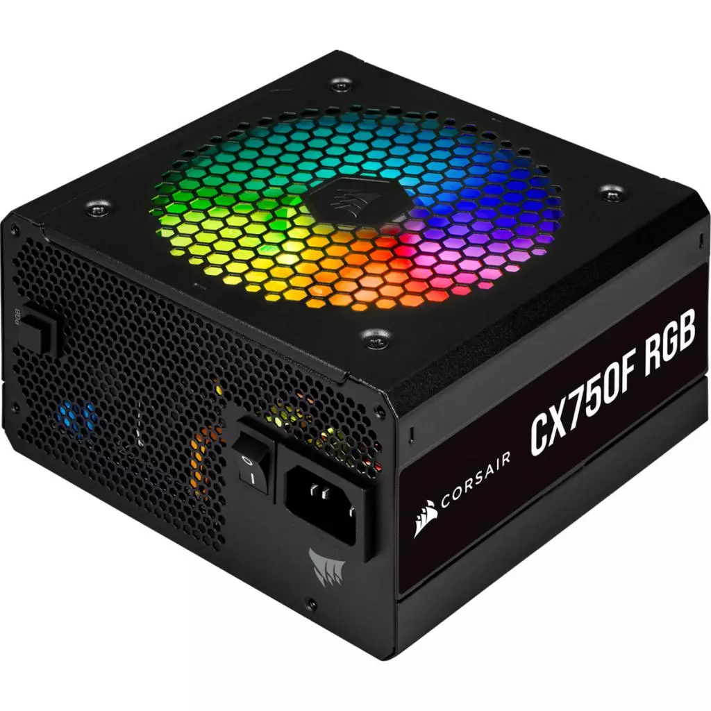 Блок питания Corsair 750W CX750F RGB (CP-9020218-EU) - 1 Блок питания Corsair 750W CX750F RGB (CP-9020218-EU) - 1