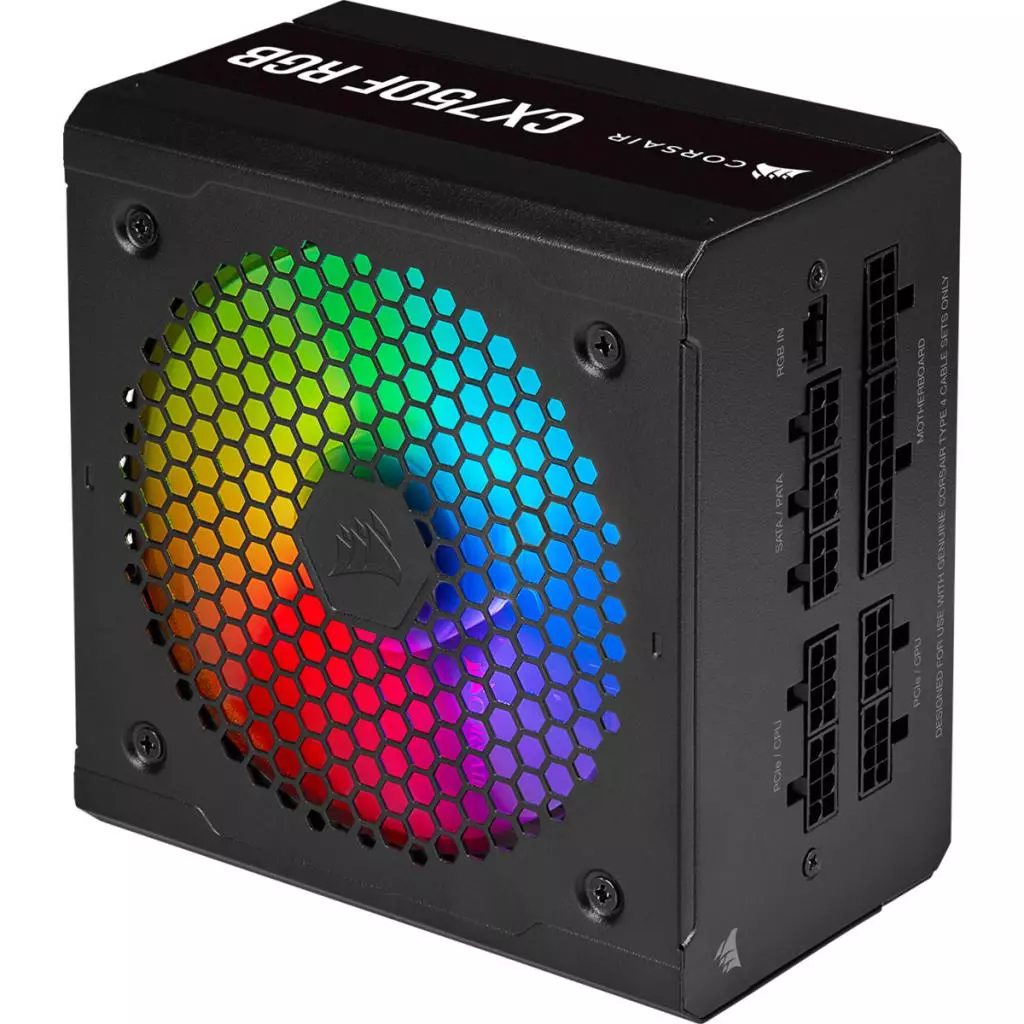 Блок питания Corsair 750W CX750F RGB (CP-9020218-EU) - 4 Блок питания Corsair 750W CX750F RGB (CP-9020218-EU) - 4
