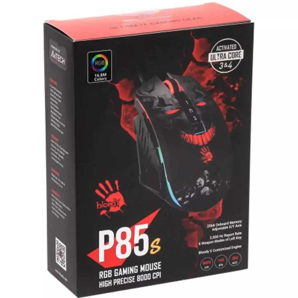 Мышка A4Tech Bloody P85s Skull - 5