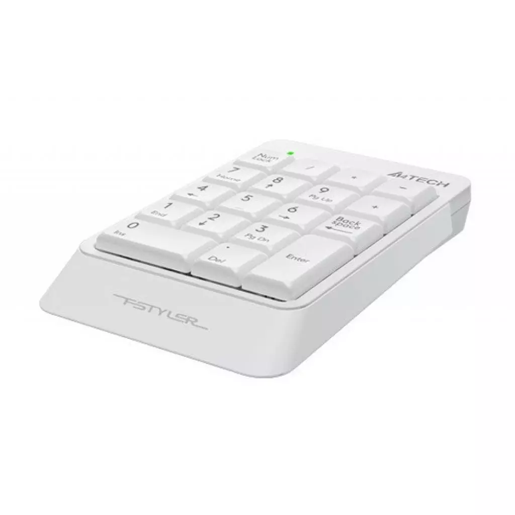 Клавиатура A4Tech K13P Fstyler Numeric Keypad White (FK13P (White)) - 2 Клавиатура A4Tech K13P Fstyler Numeric Keypad White (FK13P (White)) - 2