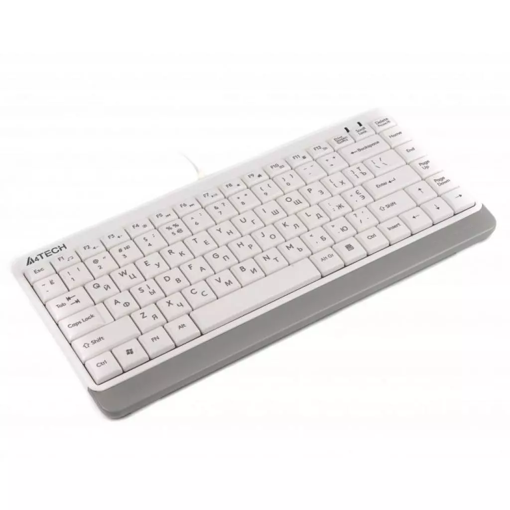 Клавиатура A4Tech FK11 Fstyler Compact Size USB White (FK11 USB (White)) - 1 Клавиатура A4Tech FK11 Fstyler Compact Size USB White (FK11 USB (White)) - 1