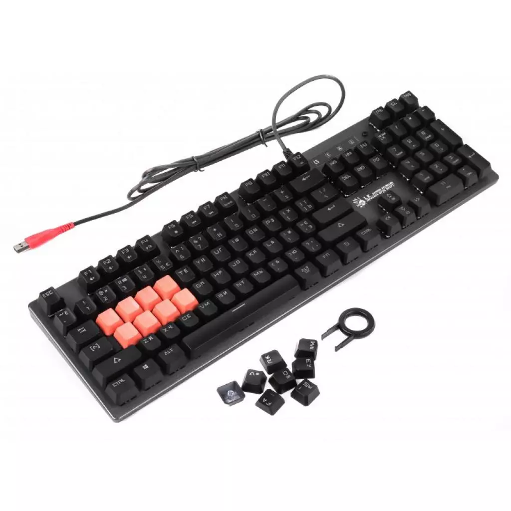 Клавиатура A4Tech Bloody B760 Green Sw Black - 3 Клавиатура A4Tech Bloody B760 Green Sw Black - 3