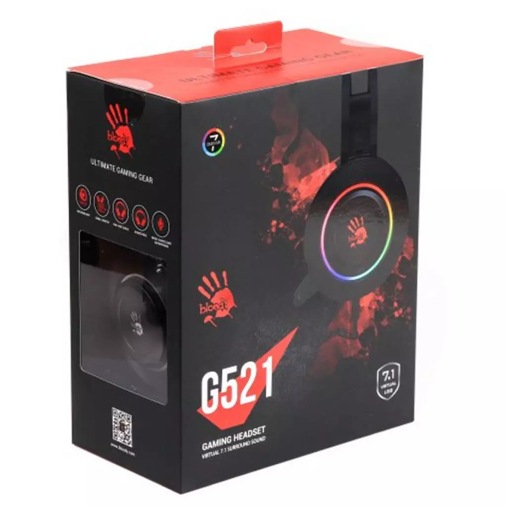 Наушники A4Tech Bloody G521 Black - 4 Наушники A4Tech Bloody G521 Black - 4