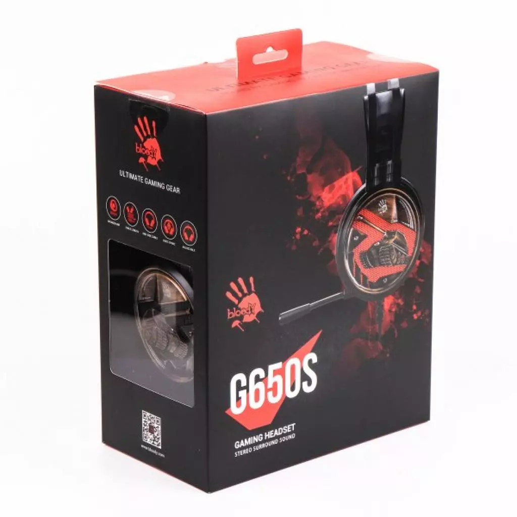 Наушники A4Tech Bloody G650S Black - 4 Наушники A4Tech Bloody G650S Black - 4
