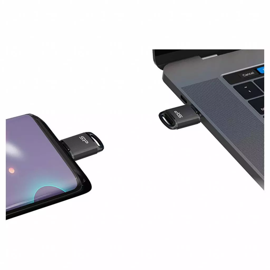 USB флеш накопитель Silicon Power 128GB Mobile C10 Black USB 3.1/Type-C (SP128GBUC3C10V1K) - 4 USB флеш накопитель Silicon Power 128GB Mobile C10 Black USB 3.1/Type-C (SP128GBUC3C10V1K) - 4