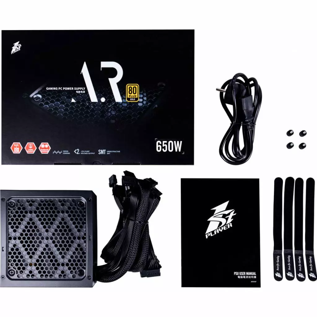 Блок питания 1stPlayer 650W (PS-650AR) - 6 Блок питания 1stPlayer 650W (PS-650AR) - 6