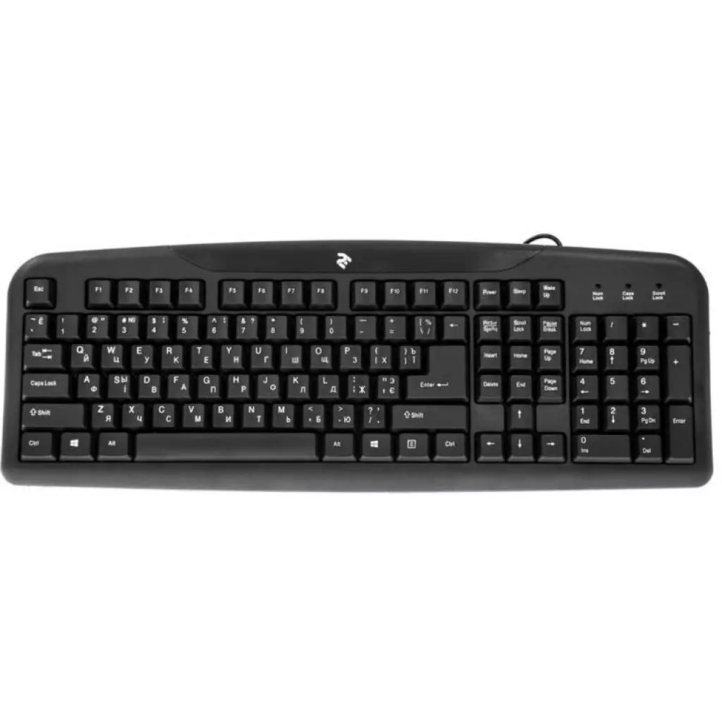 Клавиатура 2E KS 101 USB Black (2E-KS101UB)