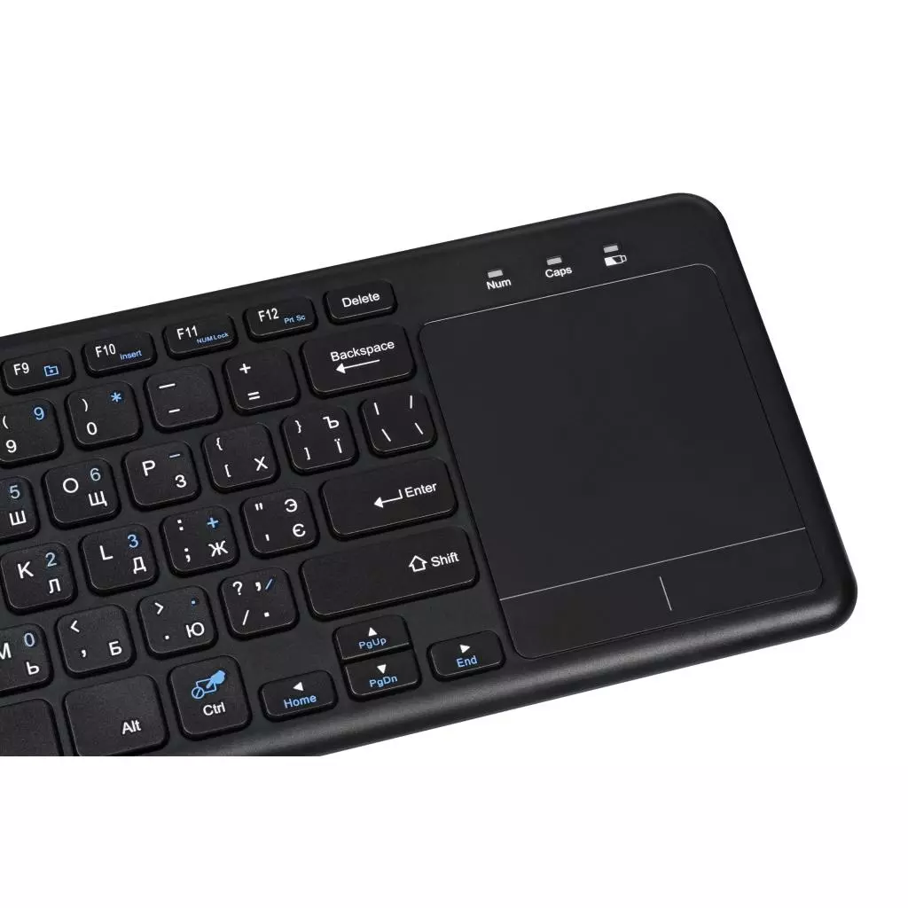 Клавиатура 2E KT100 Touch Wireless Black (2E-KT100WB) - 4 Клавиатура 2E KT100 Touch Wireless Black (2E-KT100WB) - 4