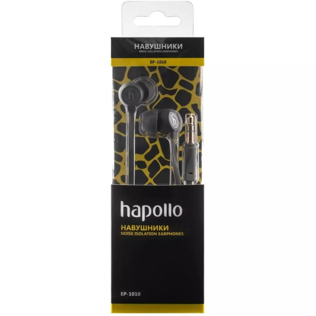 Наушники Hapollo EP-1010 Grey - 1