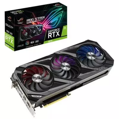 Видеокарта ASUS GeForce RTX3070 8Gb ROG STRIX GAMING (ROG-STRIX-RTX3070-8G-GAMING)