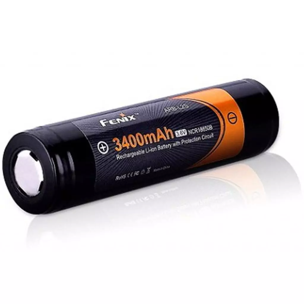 Аккумулятор Fenix 18650 3400 mAh Li-ion (ARB-L2S)