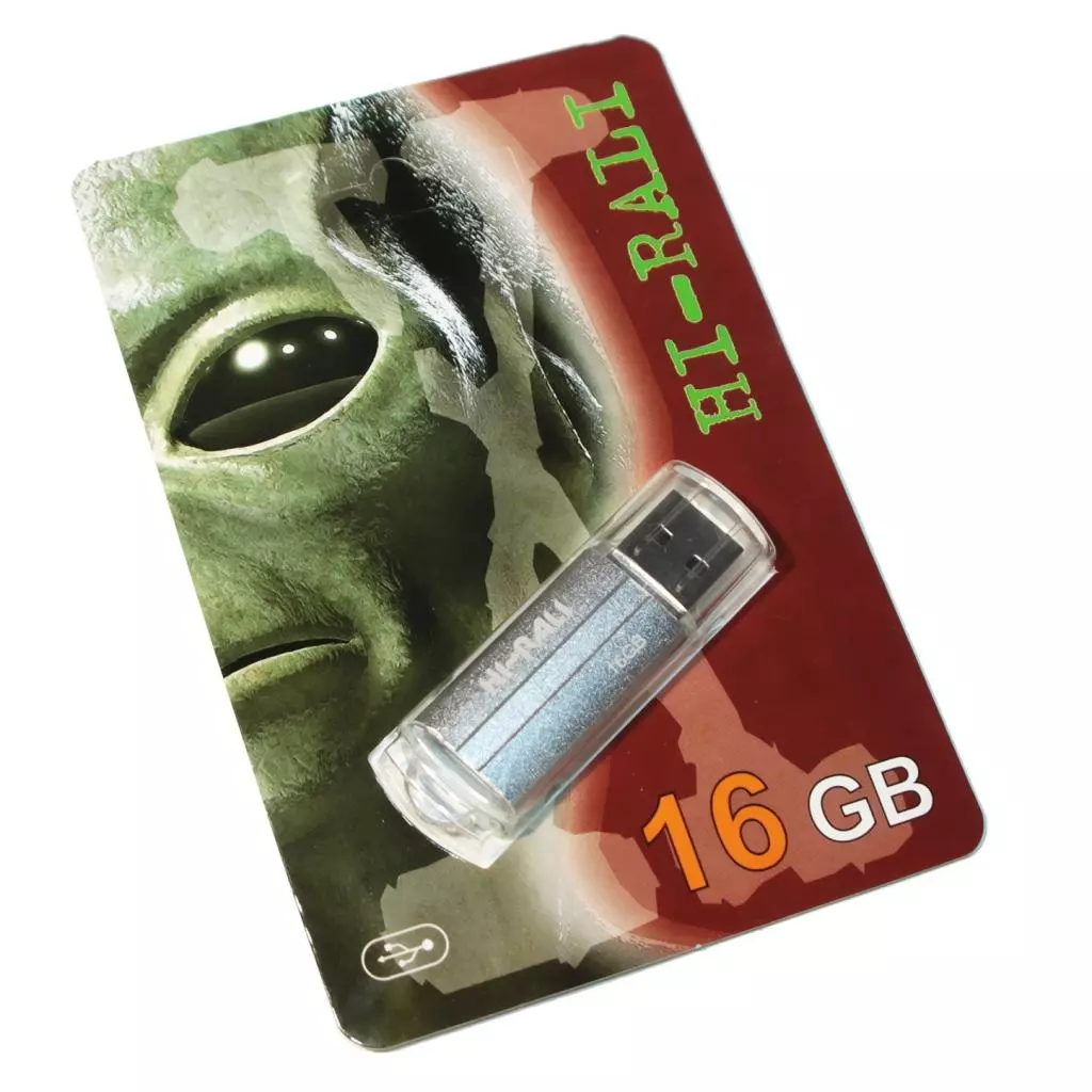 USB флеш накопитель Hi-Rali 16GB Corsair Series Silver USB 2.0 (HI-16GBCORSL)