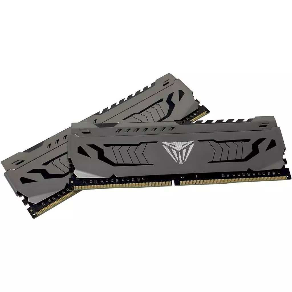 Модуль памяти для компьютера DDR4 16GB (2x8GB) 3733 MHz Viper Steel Gray Patriot (PVS416G373C7K) - 1 Модуль памяти для компьютера DDR4 16GB (2x8GB) 3733 MHz Viper Steel Gray Patriot (PVS416G373C7K) - 1