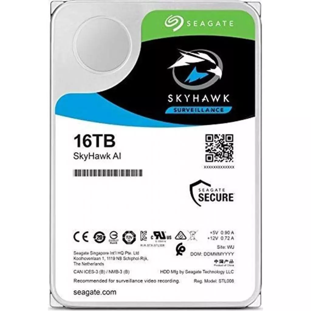 Жесткий диск 3.5" 16TB Seagate (ST16000VE002) - 3