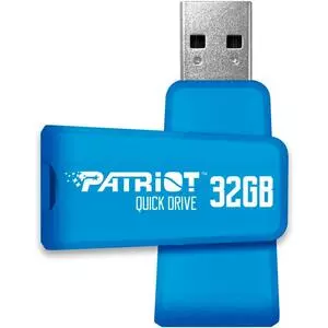 USB флеш накопитель Patriot 32GB Color Quick Drive Blue USB 3.1 (PSF32GQDBL3USB)