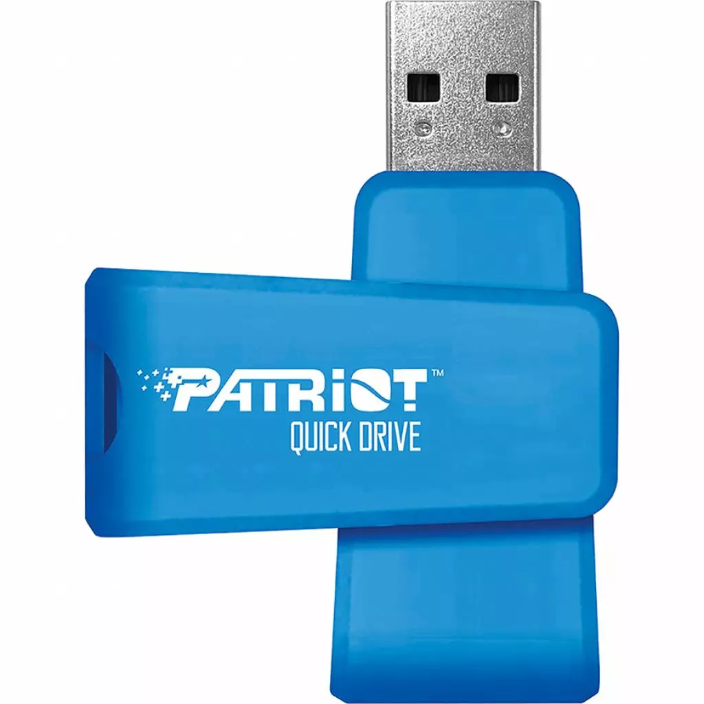 USB флеш накопитель Patriot 64GB Color Quick Drive Blue USB 3.1 (PSF64GQDBL3USB)