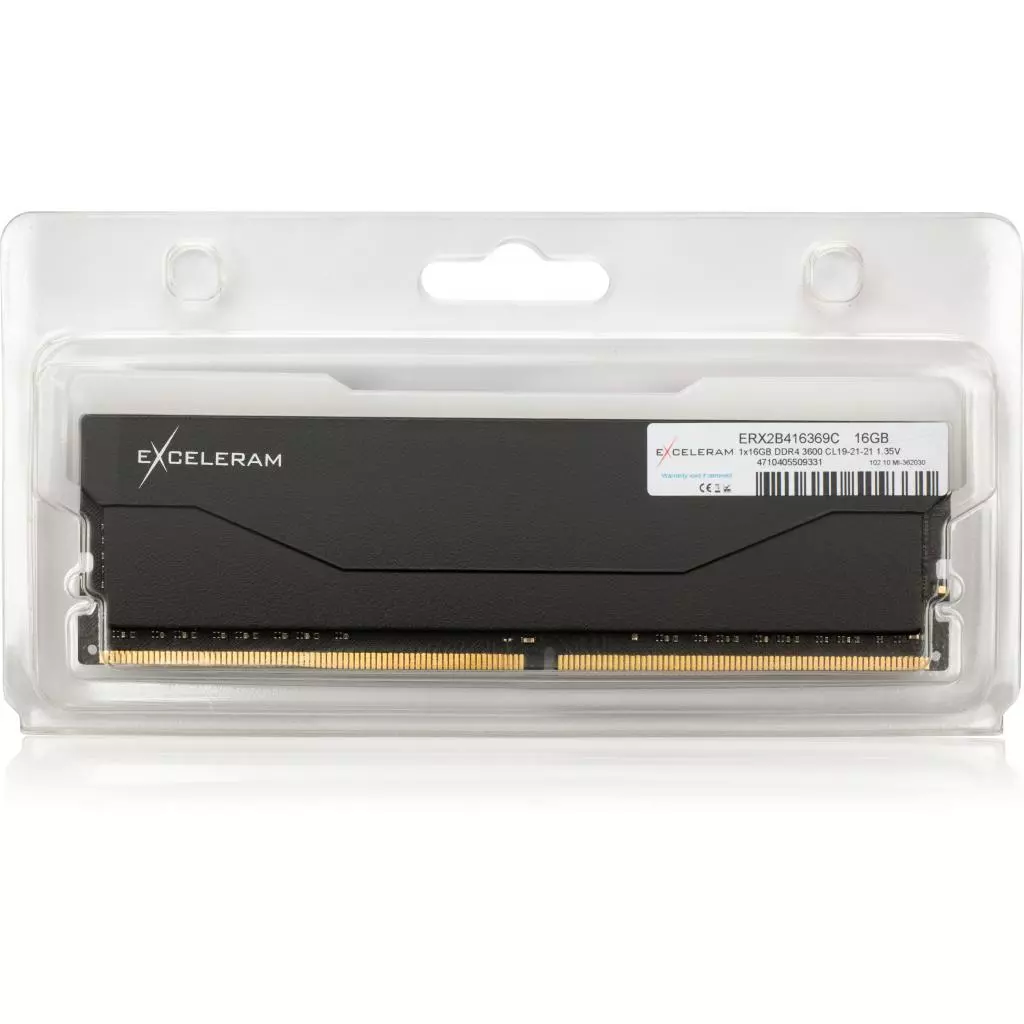 Модуль памяти для компьютера DDR4 16GB 3600 MHz RGB X2 Series Black eXceleram (ERX2B416369C) - 2 Модуль памяти для компьютера DDR4 16GB 3600 MHz RGB X2 Series Black eXceleram (ERX2B416369C) - 2