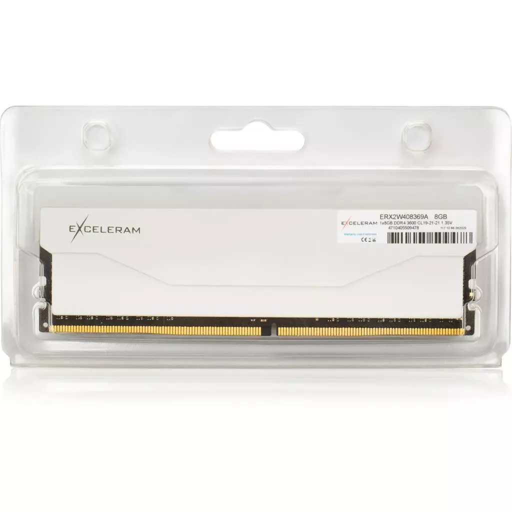 Модуль памяти для компьютера DDR4 8GB 3600 MHz RGB X2 Series White eXceleram (ERX2W408369A) - 2 Модуль памяти для компьютера DDR4 8GB 3600 MHz RGB X2 Series White eXceleram (ERX2W408369A) - 2