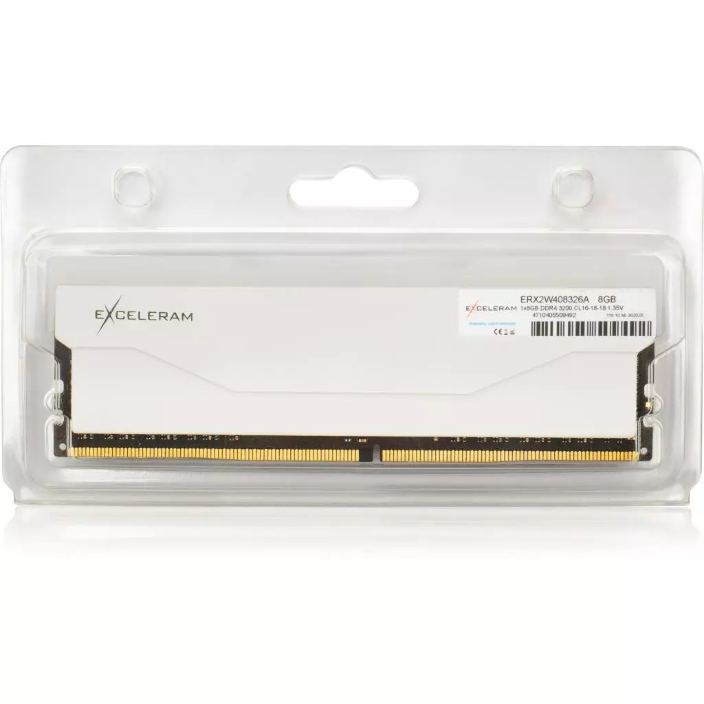 Модуль памяти для компьютера DDR4 8GB 3200 MHz RGB X2 Series White eXceleram (ERX2W408326A) - 2 Модуль памяти для компьютера DDR4 8GB 3200 MHz RGB X2 Series White eXceleram (ERX2W408326A) - 2