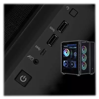 Корпус Corsair Crystal 680X RGB Black (CC-9011168-WW) - 5 Корпус Corsair Crystal 680X RGB Black (CC-9011168-WW) - 5