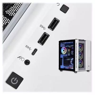 Корпус Corsair Crystal 680X RGB White (CC-9011169-WW) - 4 Корпус Corsair Crystal 680X RGB White (CC-9011169-WW) - 4