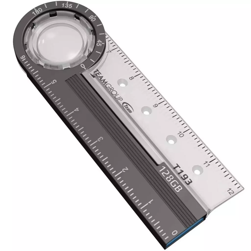 USB флеш накопитель Team 128GB T193 Nickel Black USB 3.2 (TT193128GF01) - 1 USB флеш накопитель Team 128GB T193 Nickel Black USB 3.2 (TT193128GF01) - 1