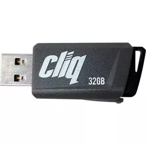 USB флеш накопитель Patriot 32GB ST-Lifestyle Cliq Grey USB 3.1 (PSF32GCL3USB)