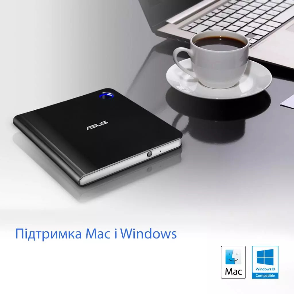 Оптический привод Blu-Ray ASUS SBW-06D5H-U/BLK/G/AS - 5 Оптический привод Blu-Ray ASUS SBW-06D5H-U/BLK/G/AS - 5