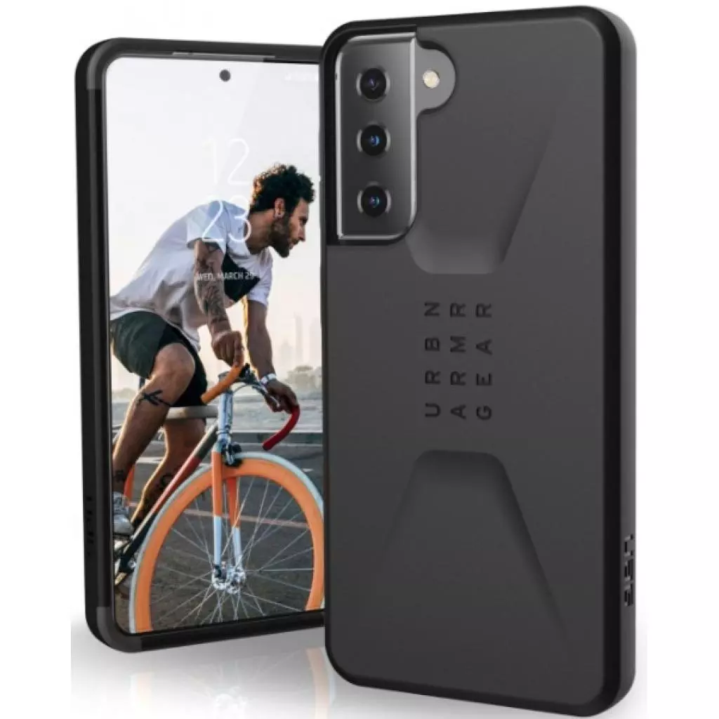 Чехол для моб. телефона Uag Samsung Galaxy S21 Civilian, Black (21281D114040) - 2 Чехол для моб. телефона Uag Samsung Galaxy S21 Civilian, Black (21281D114040) - 2