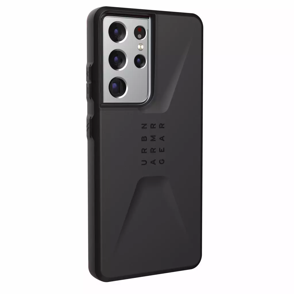 Чехол для моб. телефона Uag Samsung Galaxy S21 Ultra Civilian, Black (21283D114040) - 2 Чехол для моб. телефона Uag Samsung Galaxy S21 Ultra Civilian, Black (21283D114040) - 2