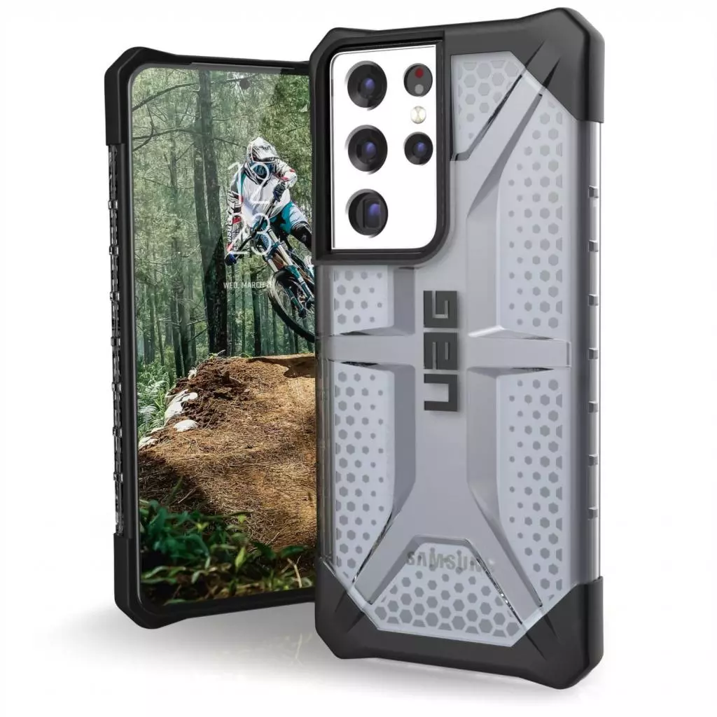 Чехол для моб. телефона Uag Samsung Galaxy S21 Ultra Plasma, Ash (212833113131) - 1 Чехол для моб. телефона Uag Samsung Galaxy S21 Ultra Plasma, Ash (212833113131) - 1