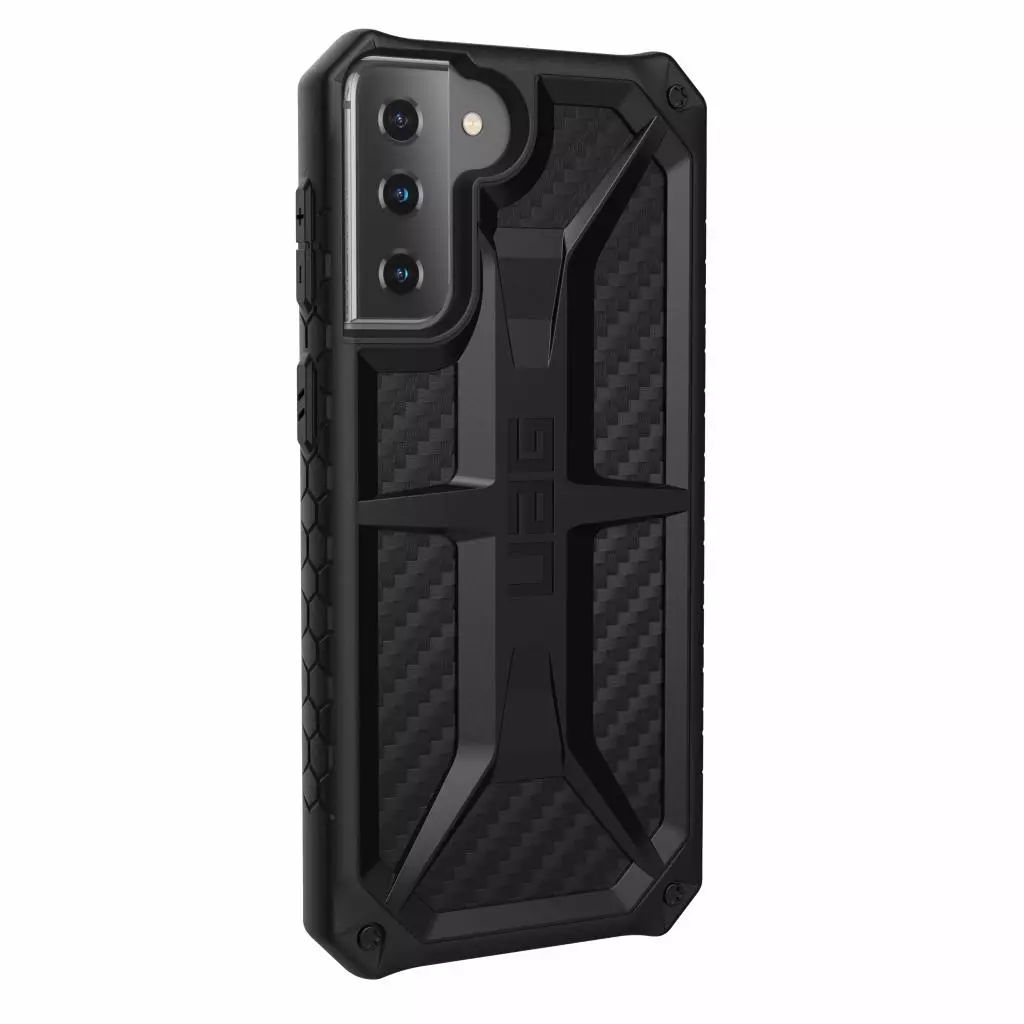 Чехол для моб. телефона Uag Samsung Galaxy S21+ Monarch, Carbon Fiber (212821114242) - 3 Чехол для моб. телефона Uag Samsung Galaxy S21+ Monarch, Carbon Fiber (212821114242) - 3