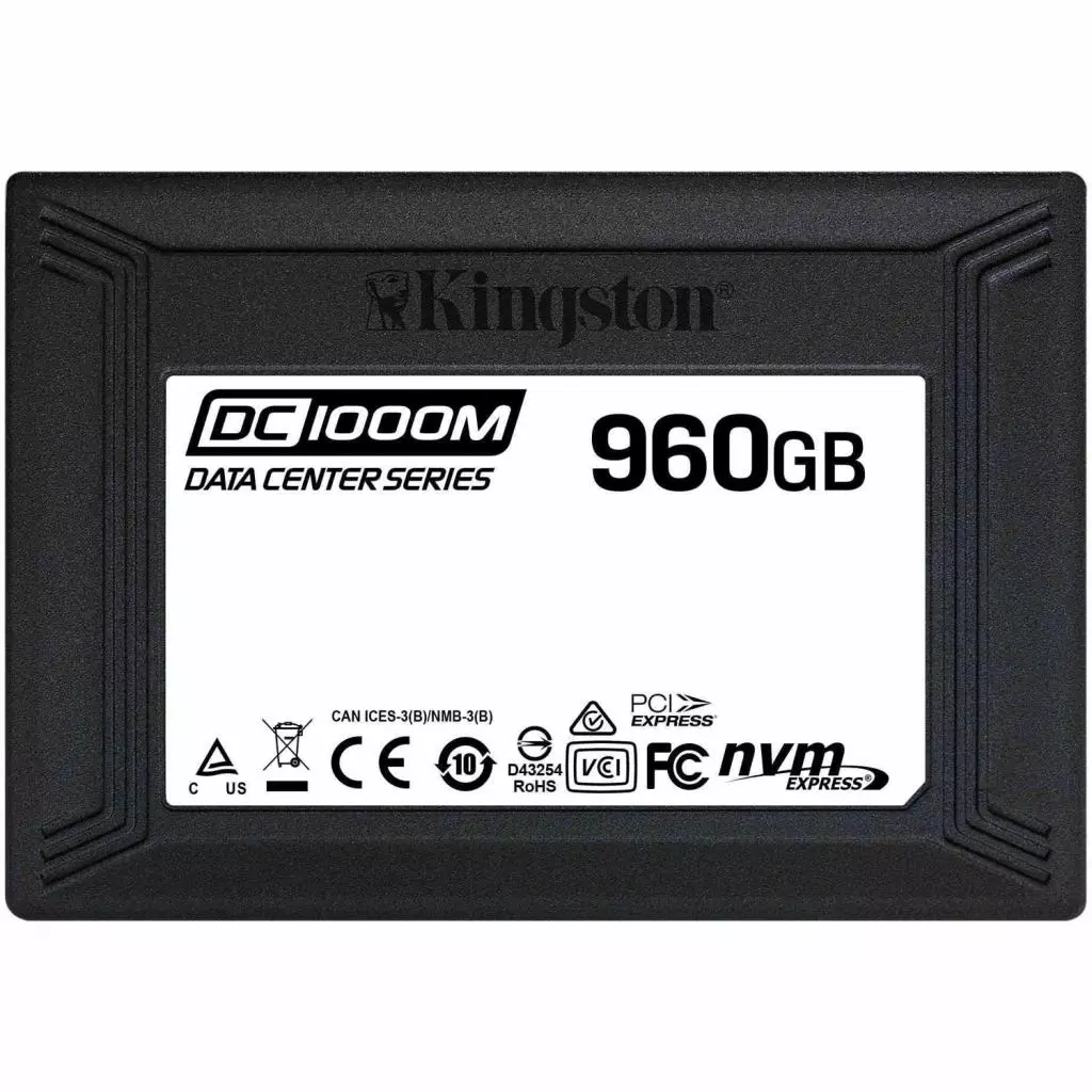 Накопитель SSD U.2 2.5" 960GB Kingston (SEDC1000M/960G) - 1 Накопитель SSD U.2 2.5" 960GB Kingston (SEDC1000M/960G) - 1