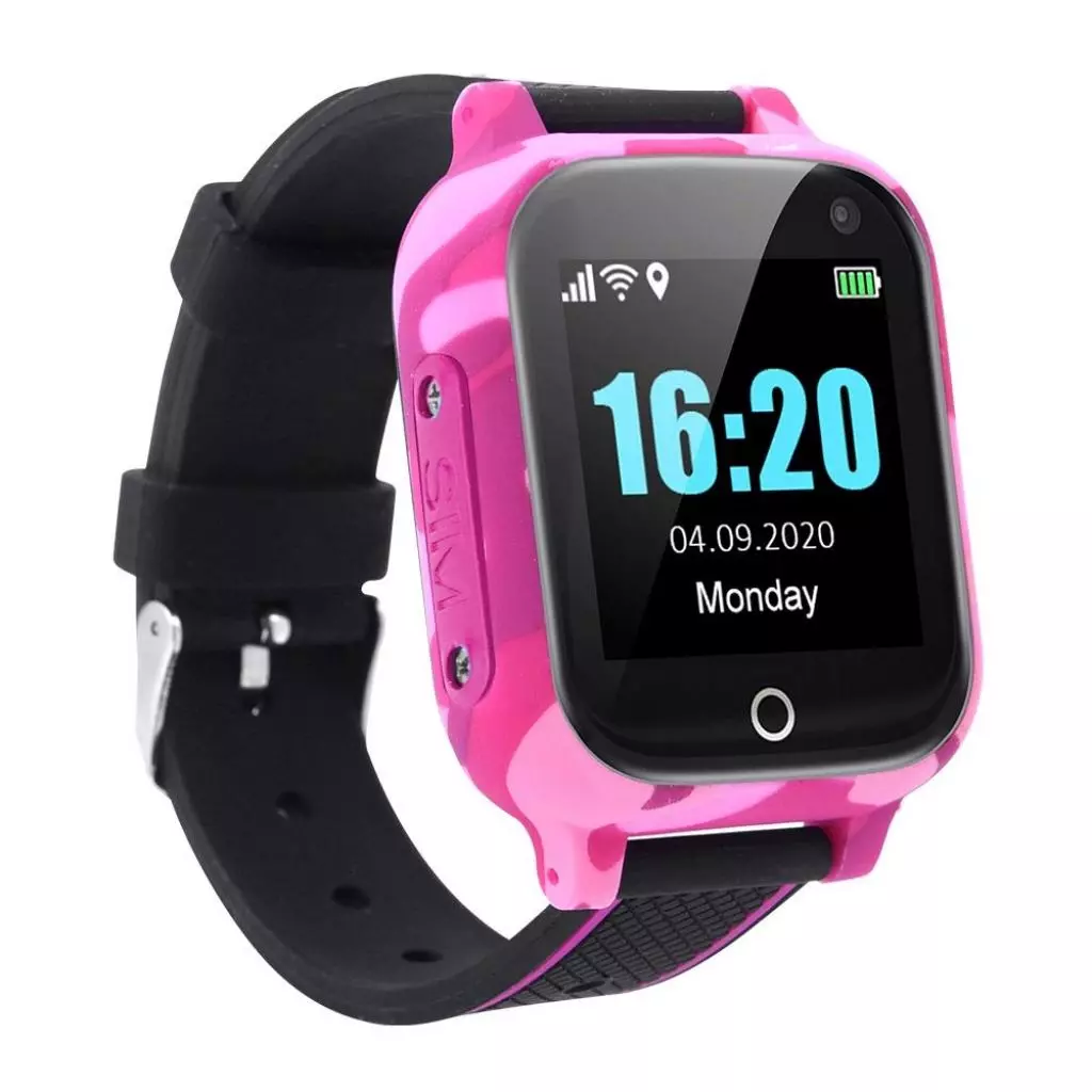 Смарт-часы GoGPS T01 телефон-часы, Термометр Red (T01RD) - 1 Смарт-часы GoGPS T01 телефон-часы, Термометр Red (T01RD) - 1