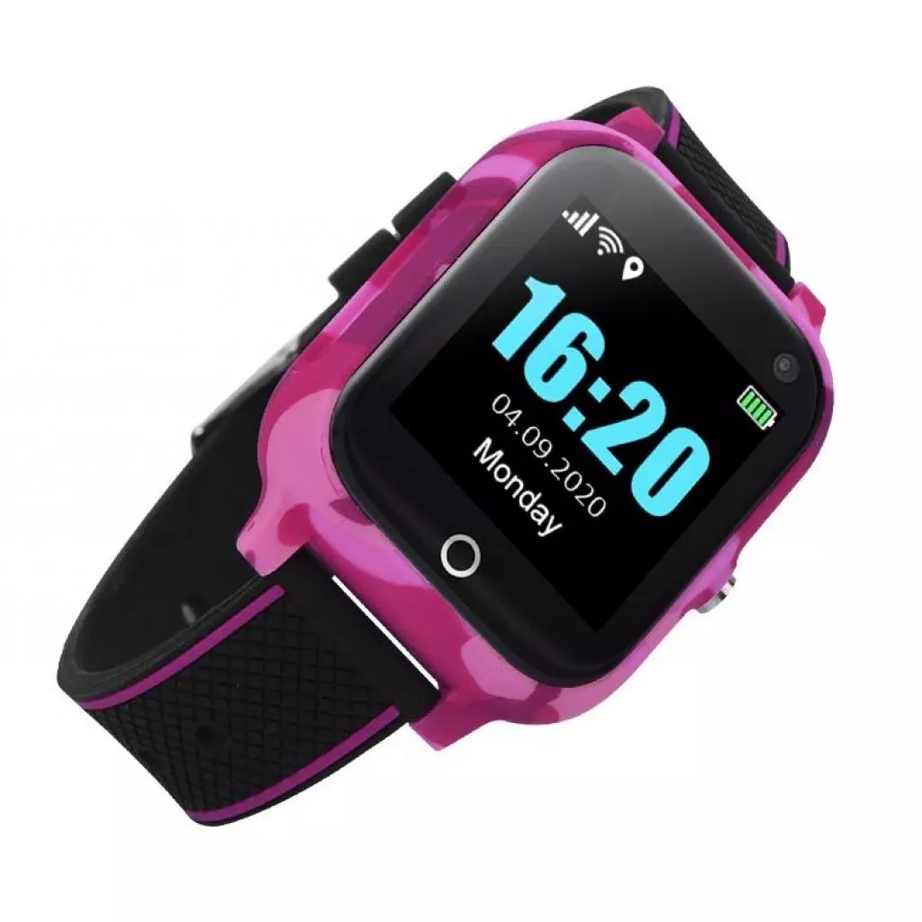 Смарт-часы GoGPS T01 телефон-часы, Термометр Red (T01RD) - 4 Смарт-часы GoGPS T01 телефон-часы, Термометр Red (T01RD) - 4